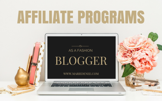 affiliate programs fashion blogger