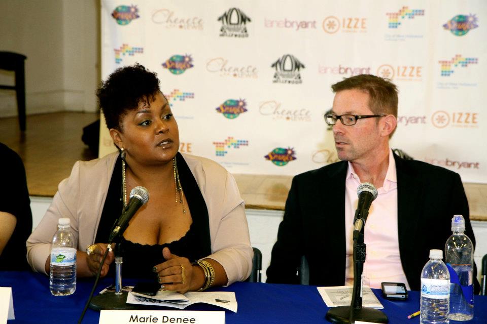 The Curvy Fashionista, Marie Denee on Body Image panel 