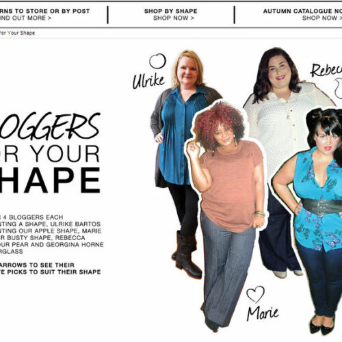 Evans' Blogger's For Your Shape Campaign