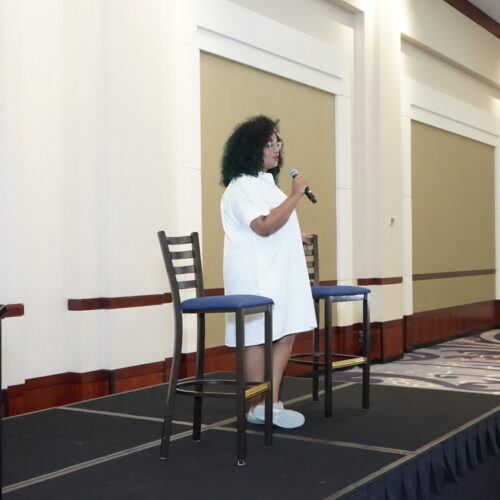 Marie Denee Speaks at the TCFStyle Expo