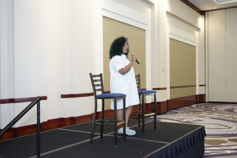 Marie Denee Speaks at the TCFStyle Expo